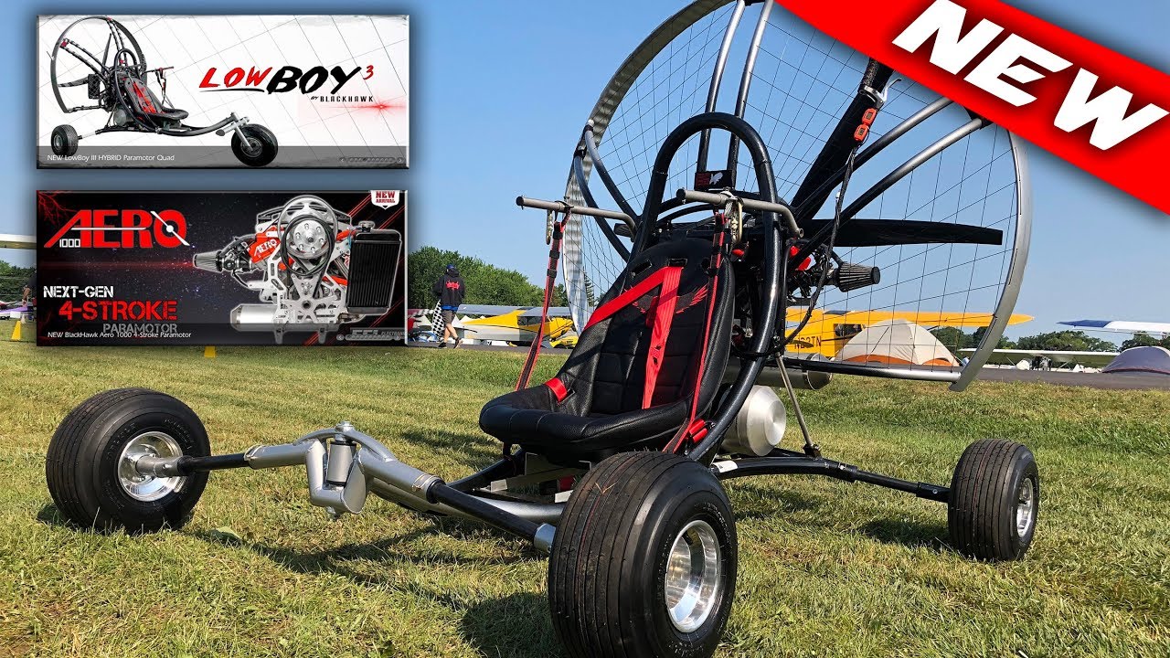 Полеты на LowBoy 3 Quad и моменты EAA 2019