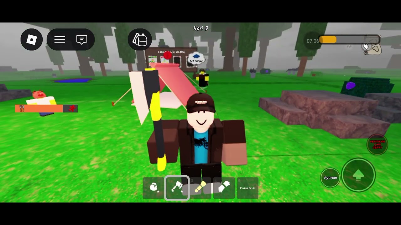 oke guys gw bakal main ROBLOX 
