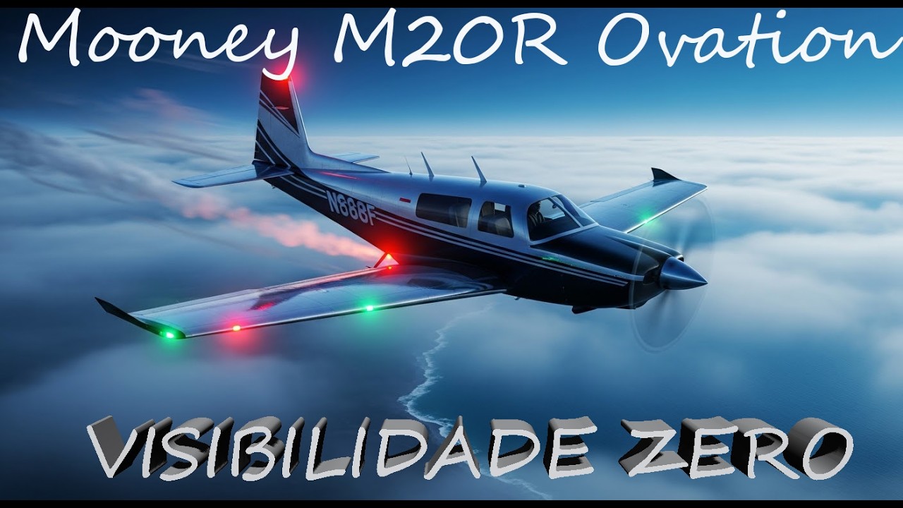 Mooney M20R Ovation- Cruzando uma Tempestade