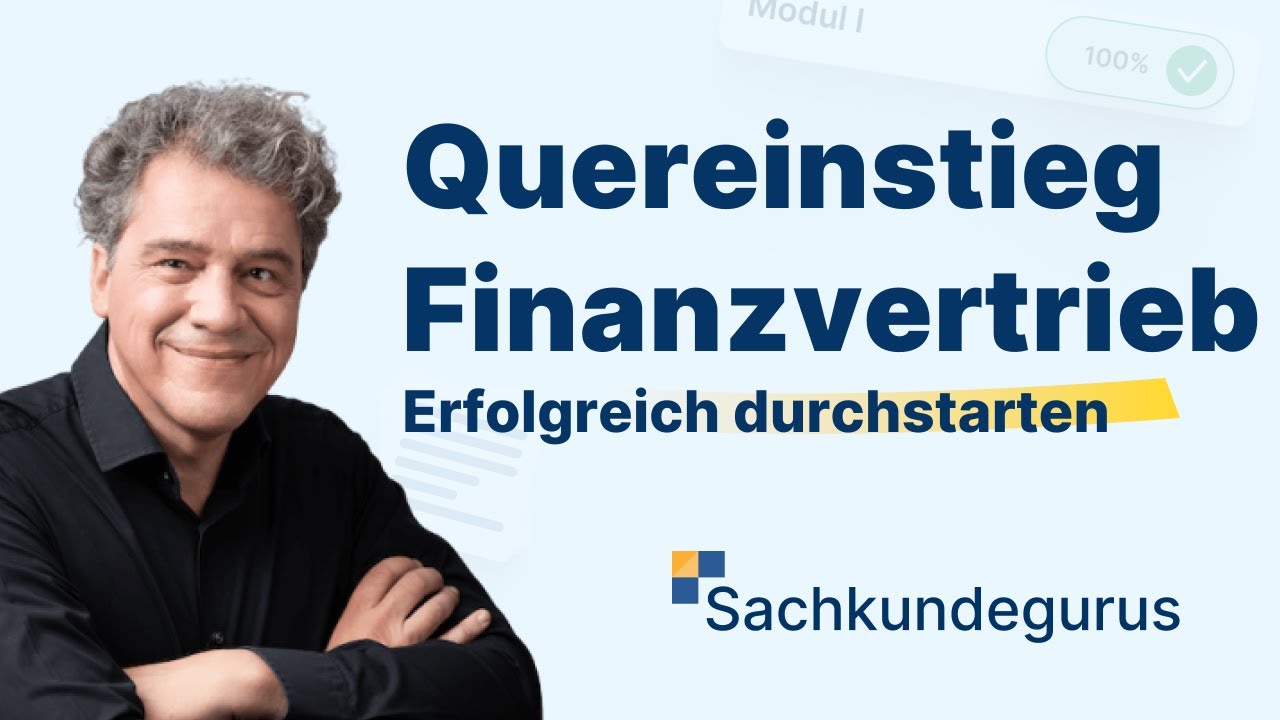 Quereinstieg im Finanzvertrieb &ndash; So gelingt dir der Neustart in der Branche!