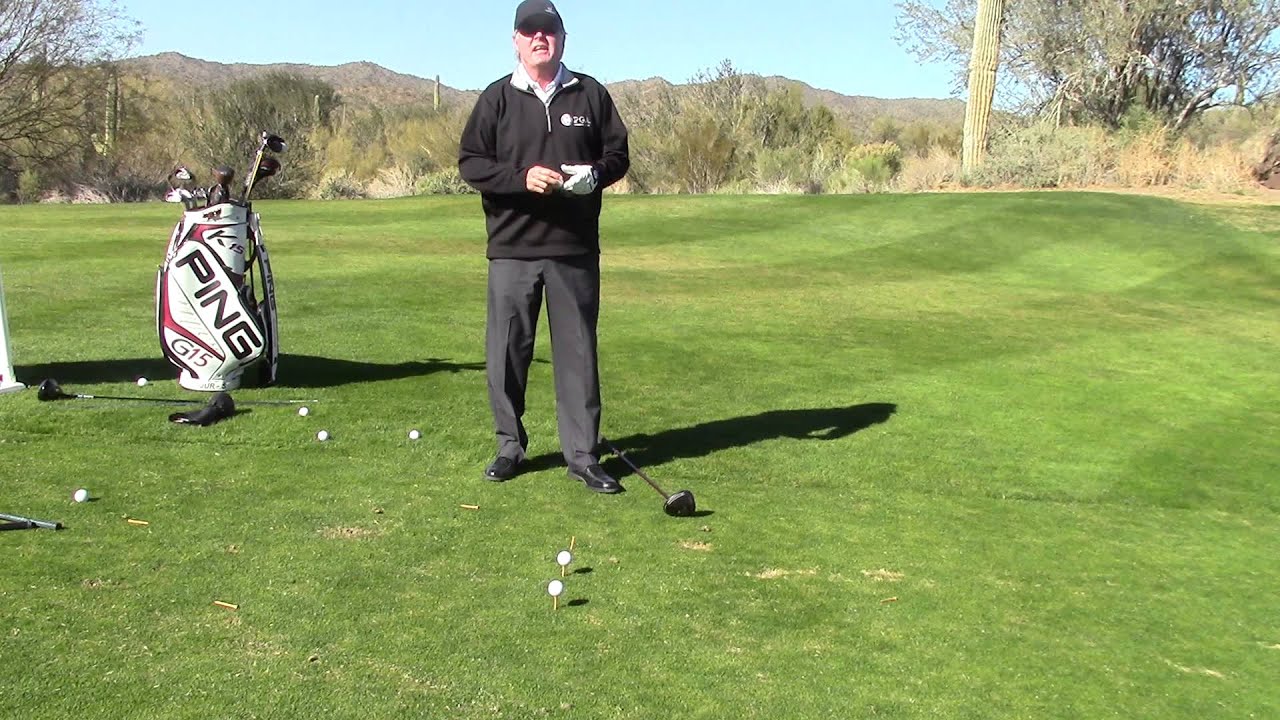 Golf Swing - Full Swing is Natural Move to Front Foot - JohnDahlGolf.com