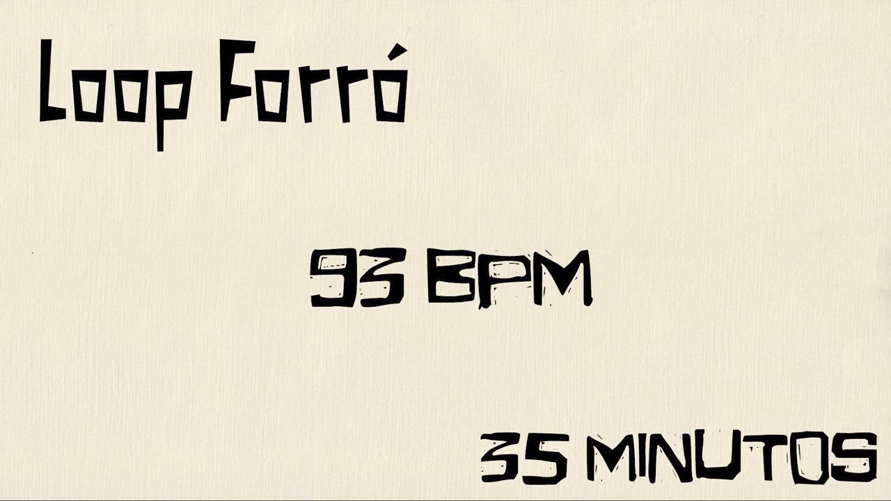 Loop Forró Pé de Serra 93 BPM