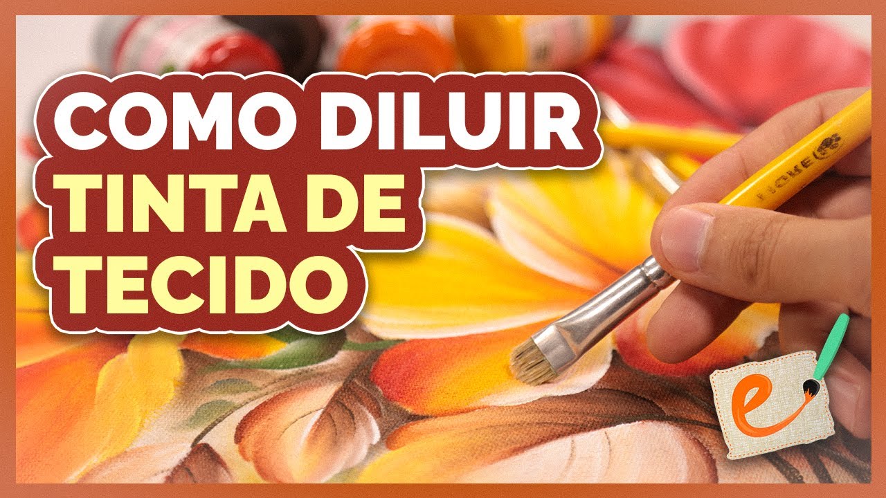 Como Diluir Tinta de Tecido de Forma Fácil