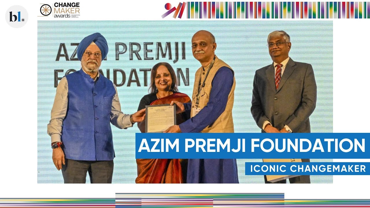businessline Changemaker Awards 2025, Iconic Changemaker 2025: Azim Premji Foundation