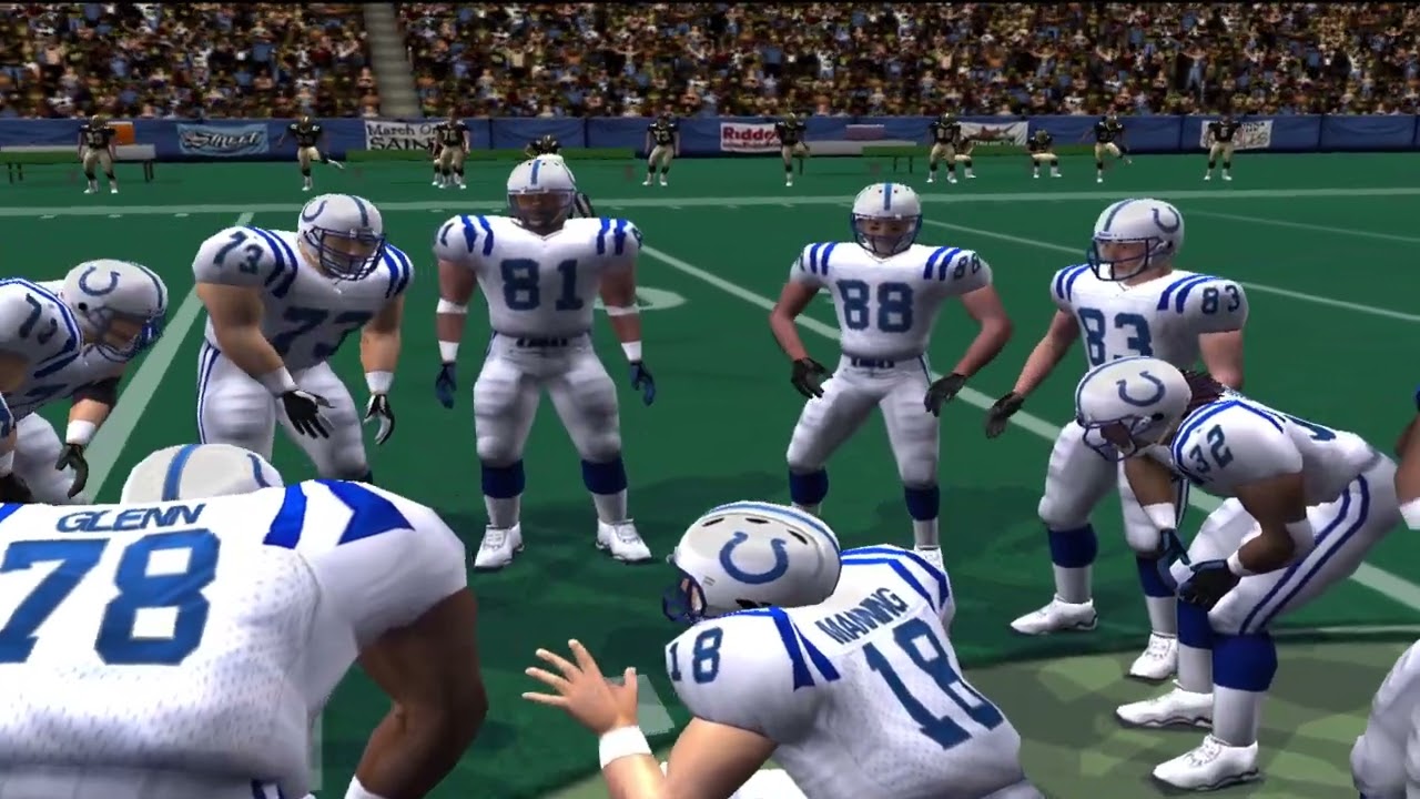 Saints vs Colts | Week 4 | Madden 04