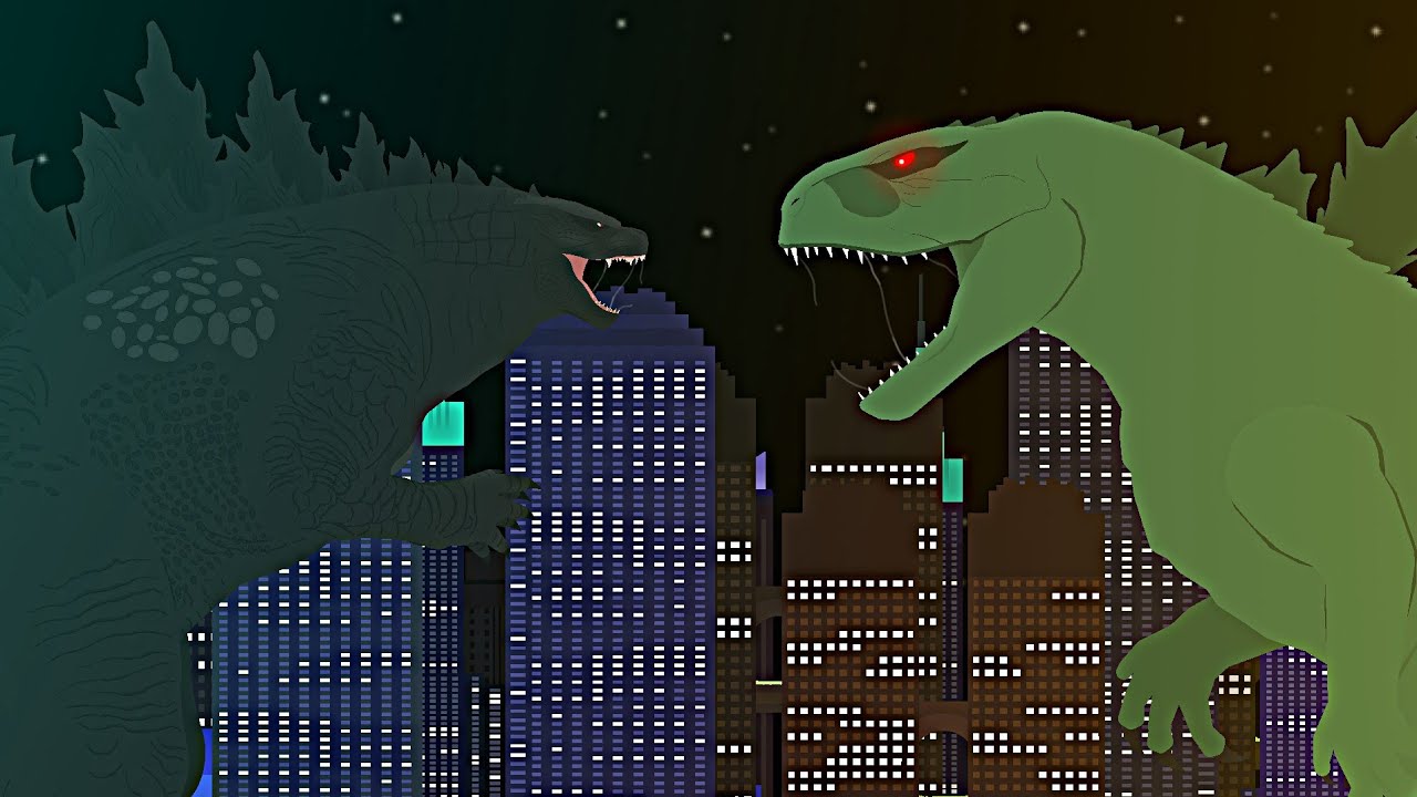 Godzilla VS Godzilla Marvel | Stick Nodes Animation