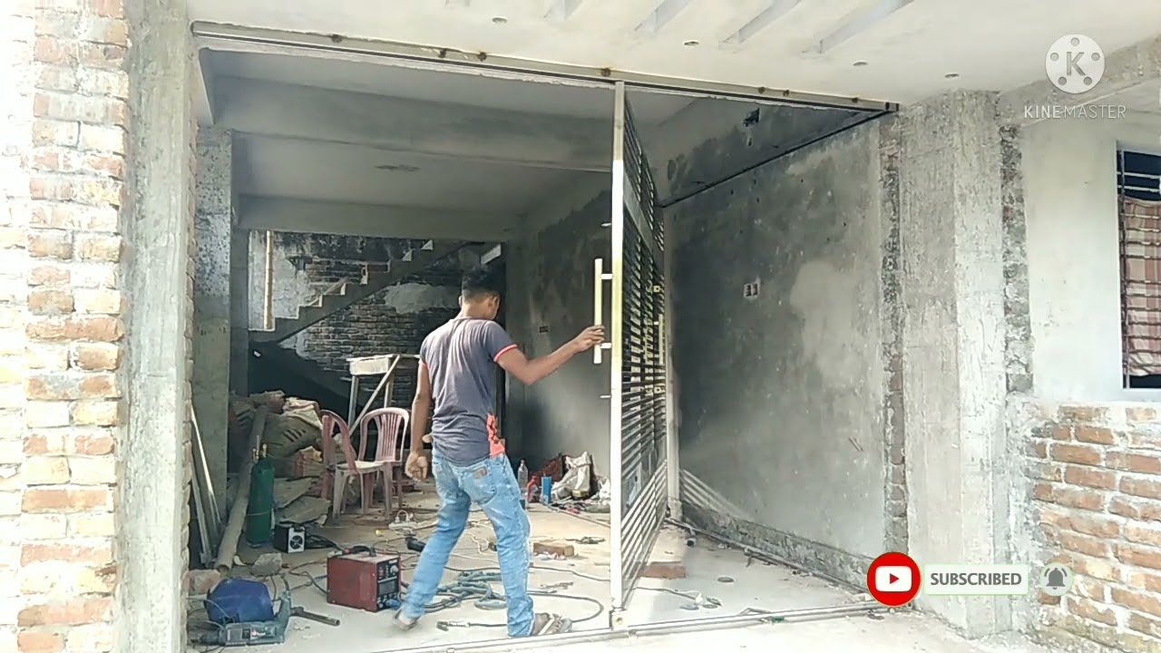 SS moving Gate এস এস মুভি গেট badshah main gate gate sliding gate Watched on YouTube sliding gate