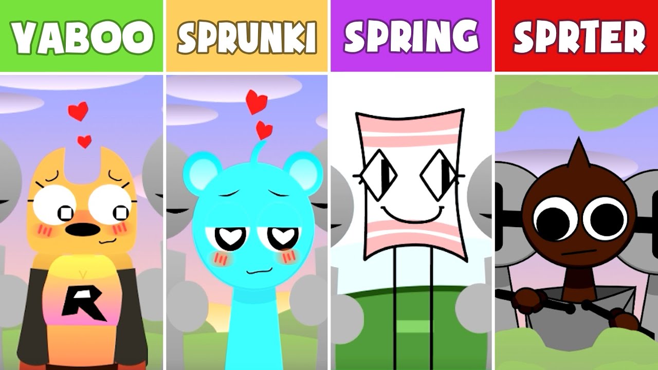 Incredibox: YAboo Vs Sprunki Vs Mild As Spring Vs Sprter | New Version!!!