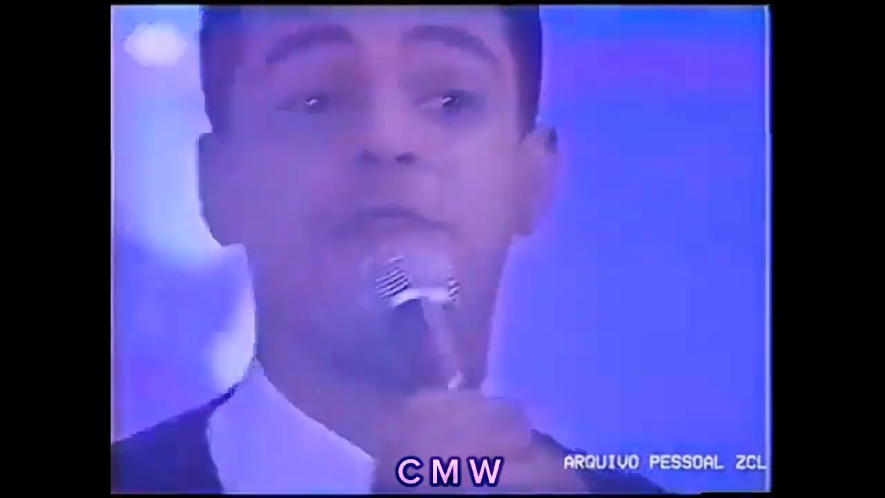 Zezé Di Camargo e Luciano cantando, você vai ver,no Sabadão sertanejo,(1996) 