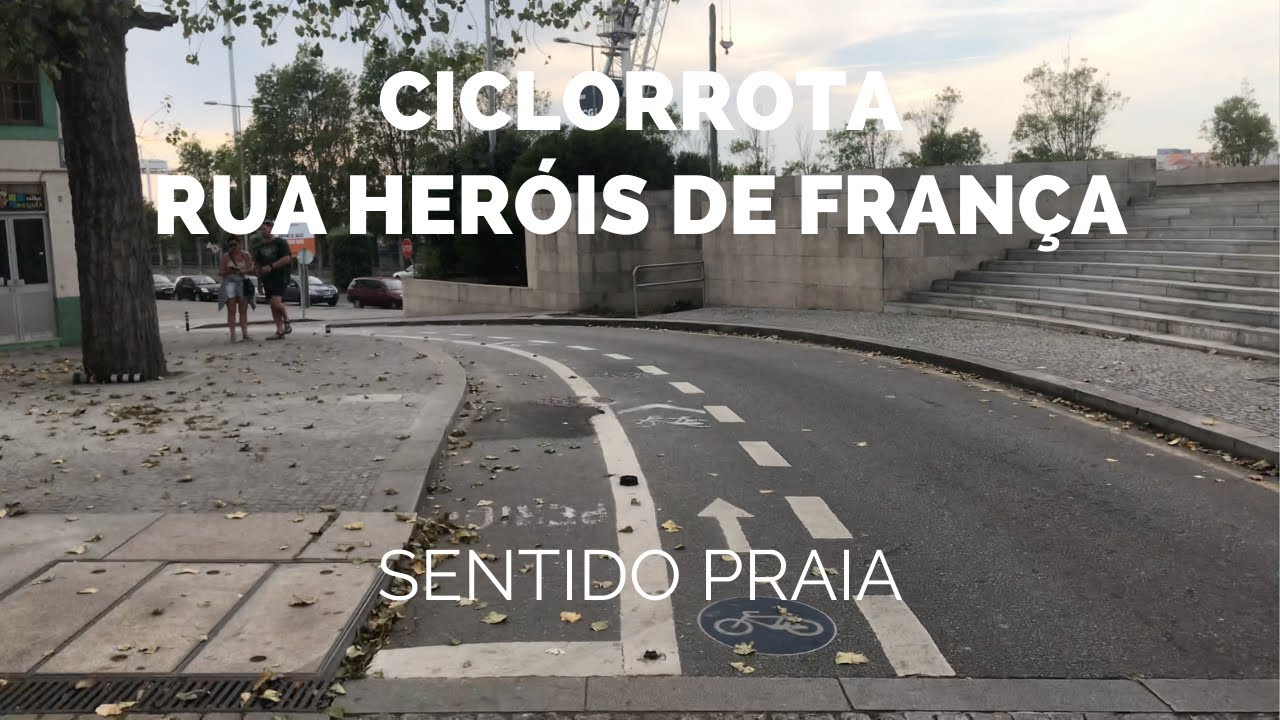 🇵🇹🚲 Ciclorrota Rua Heróis de França sentido praia - Matosinhos - Porto - Portugal