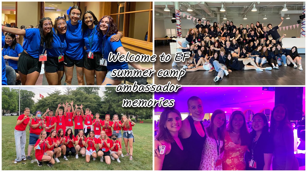 EF summer camp ambassador✨/ EF 캠프 엠버서더의 한달 일기