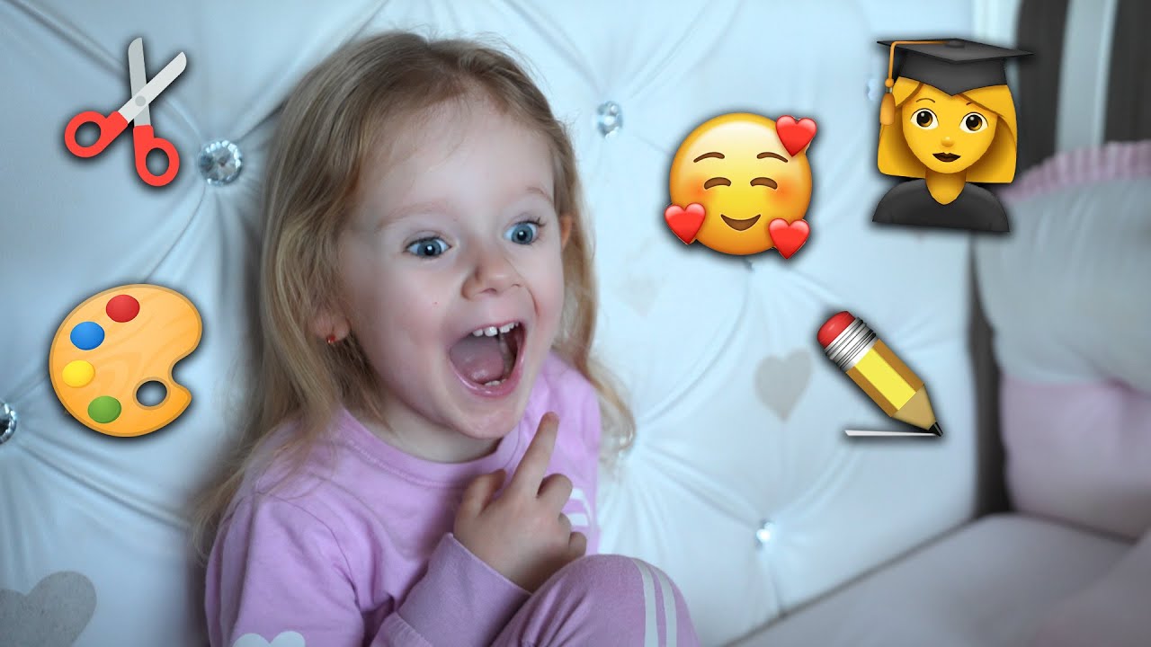 Carolina merge la Gradinita ! 😍