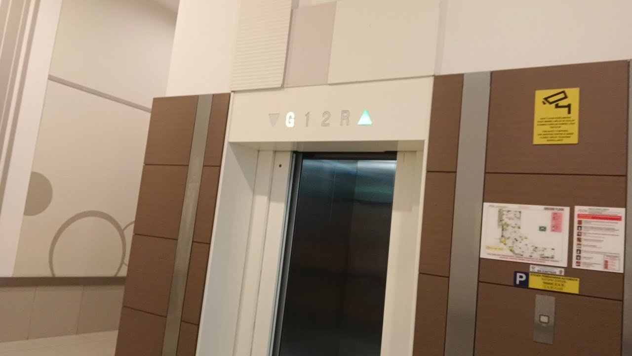 ( Mall ) 2 Hitachi Passanger Elevators @AEON Mall, Bukit Mertajam, Penang, Malaysia.