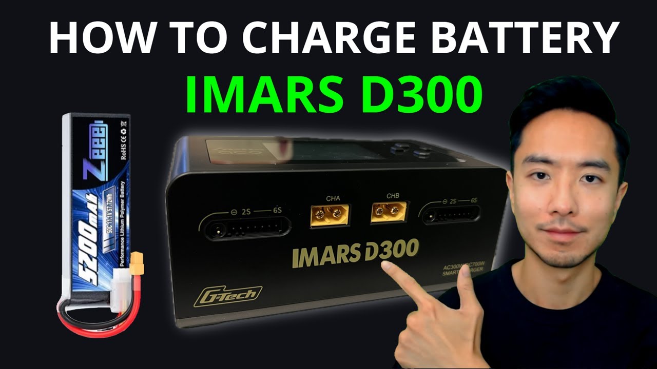 IMARS D300: How to Charge Batteries Guide