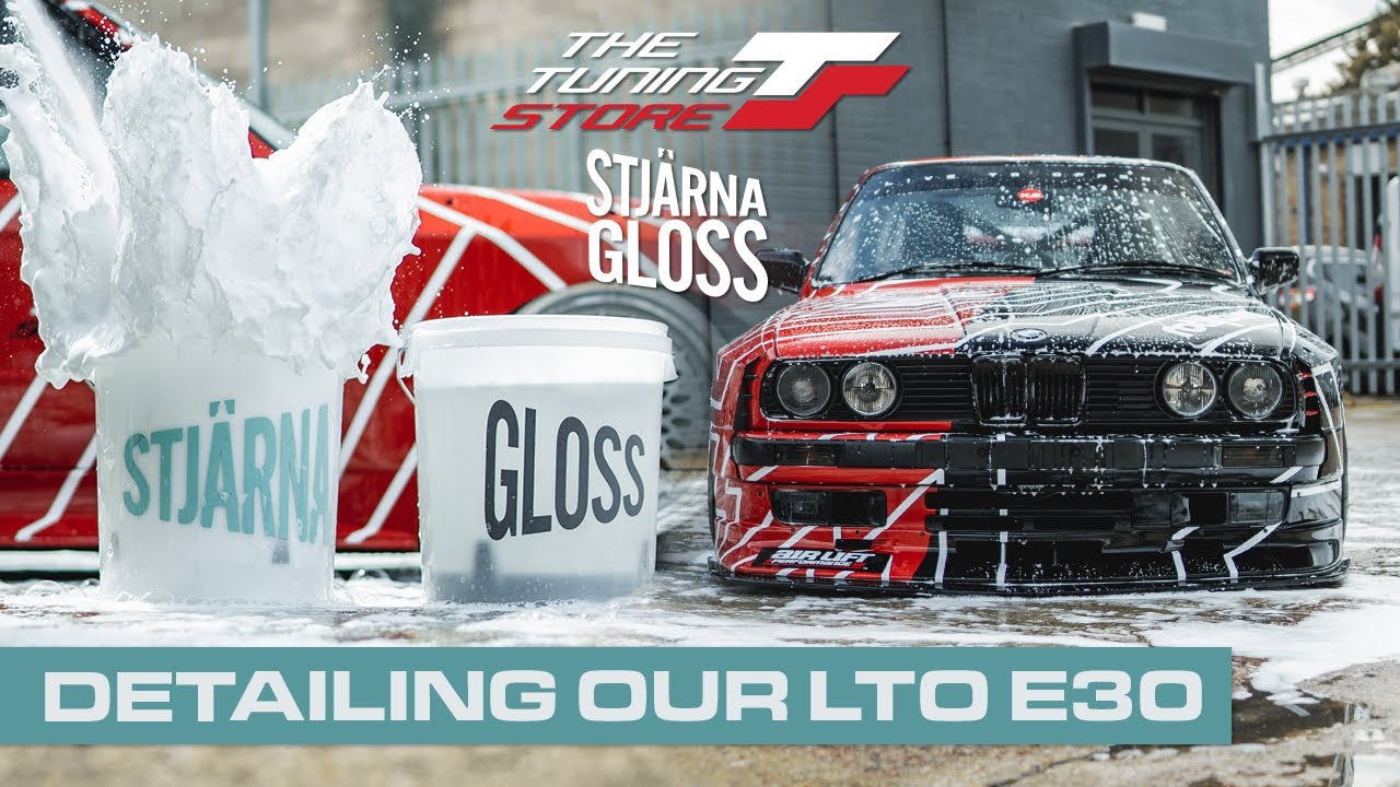 Detailing our wrapped BMW E30 LTO! | Stjarnagloss x The Tuning Store