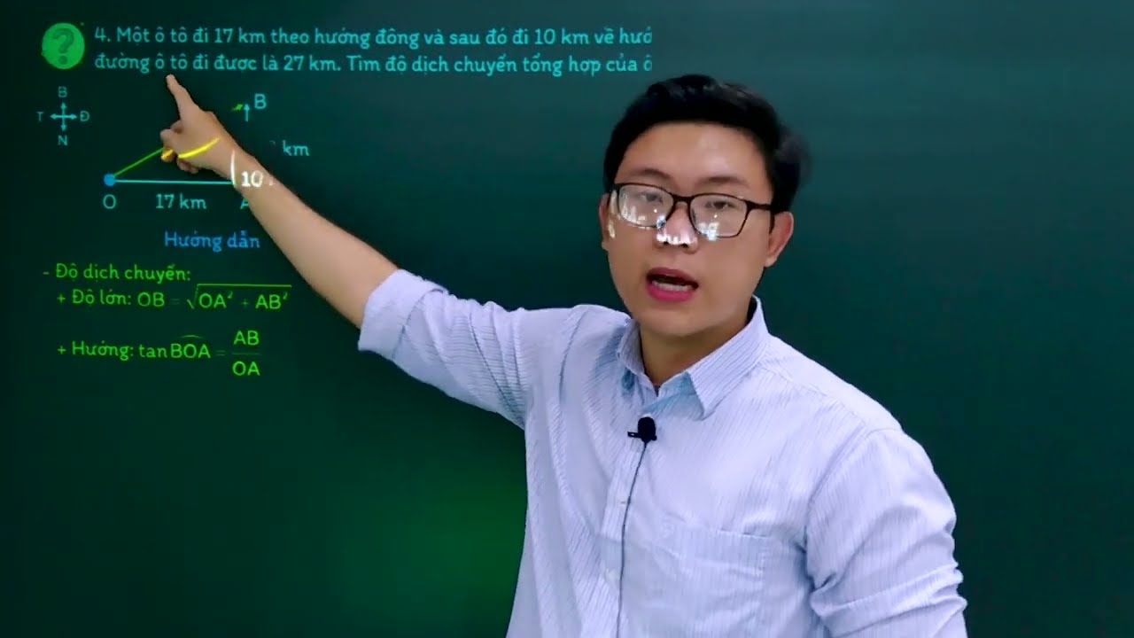 Vật lý lớp 10 - Chủ đề 1 - Bài 2: Đồ thị độ dịch chuyển theo thời gian - Cánh diều