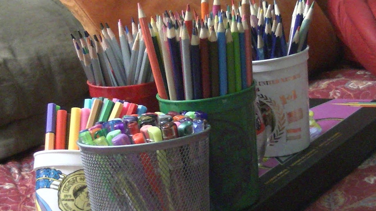 Coloring Supplies! What I Use In My Adult Coloring Books