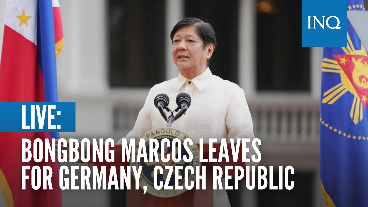 LIVE: Bongbong Marcos leaves for Germany, Czech Republic