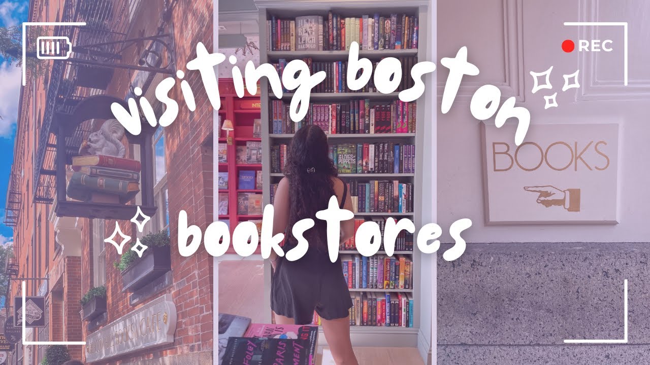 visiting boston bookstores 🏙️📖