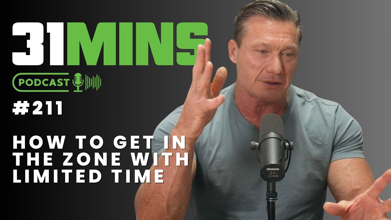 #212  - How to get in the zone with limited time