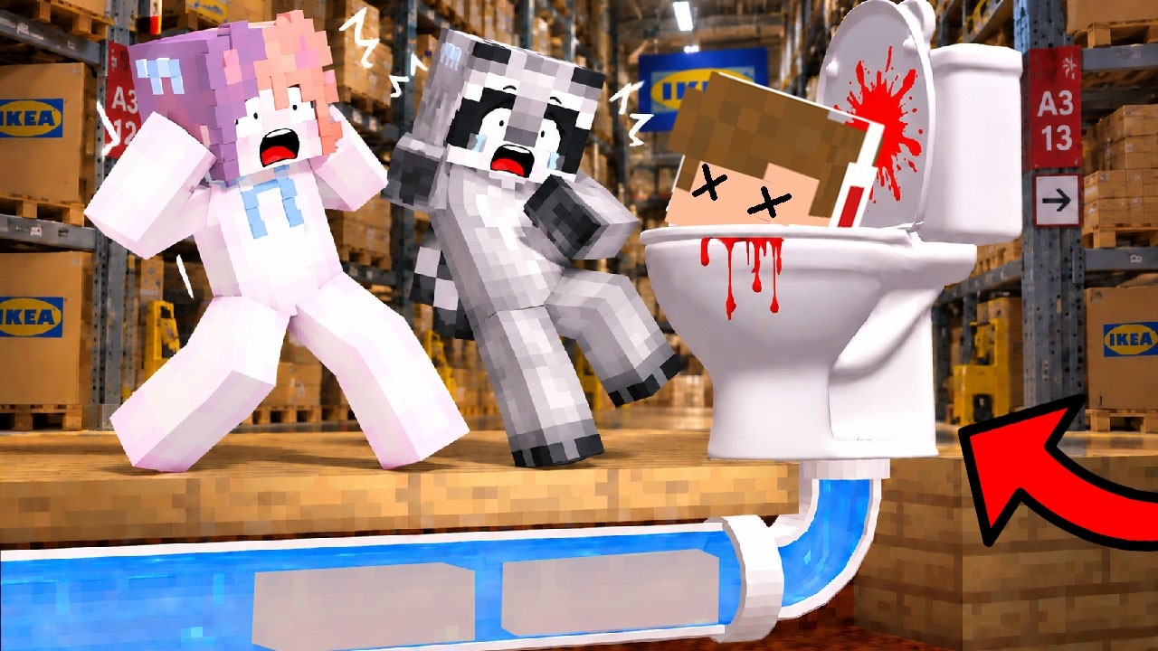 HORROR RAKT&Aacute;RBAN DOLGOZTAM DE NEM KELLETT VOLNA A MINECRAFT-BAN! 😱