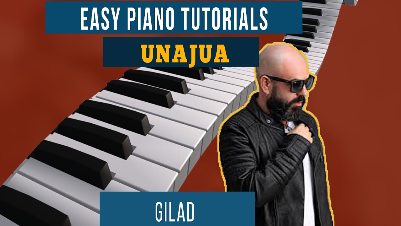 GILAD - UNAJUA FT WENDY KIMANI (how to play on  piano/keyboard)