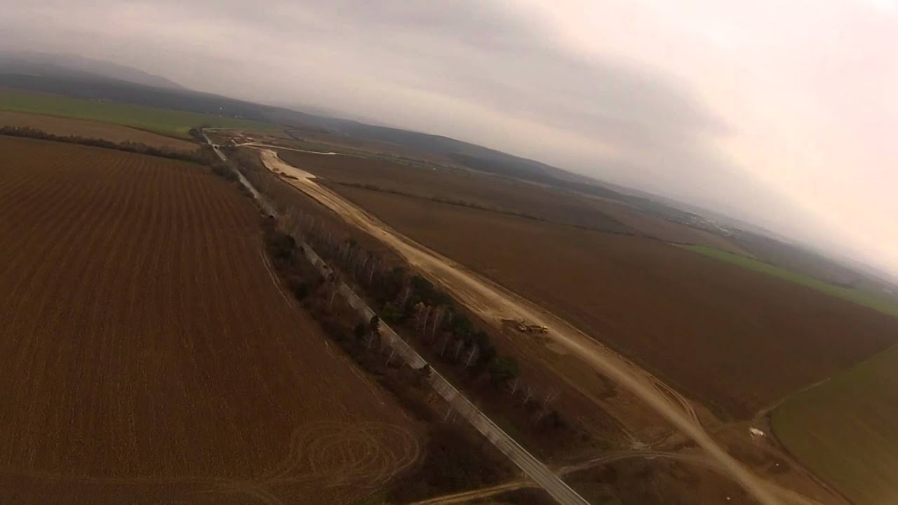 R2 obchvat Bánoviec nad Bebravou (24.november 2014)