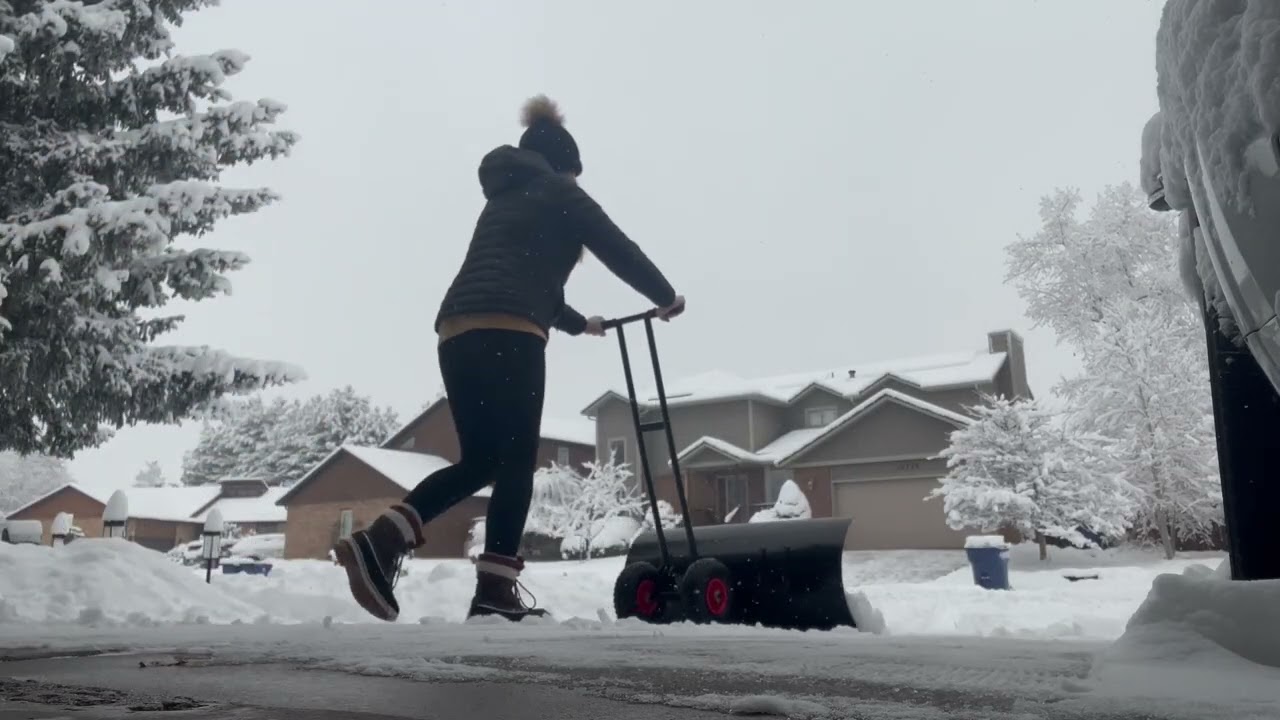 LARGE Heavy DUTY Snow Shovel #ad no problem for MAJOR SNOW