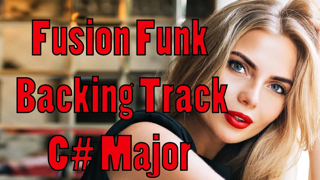 Fusion Funk Backing Tracks C# Major happy and Easy