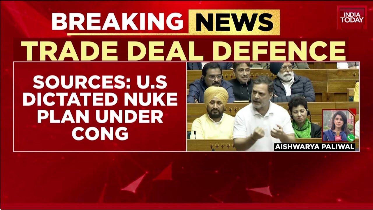 Parliament Heated Debate: Rahul Gandhi Alleges 'India Sold Off' In US Trade Deal; BJP Hits Back