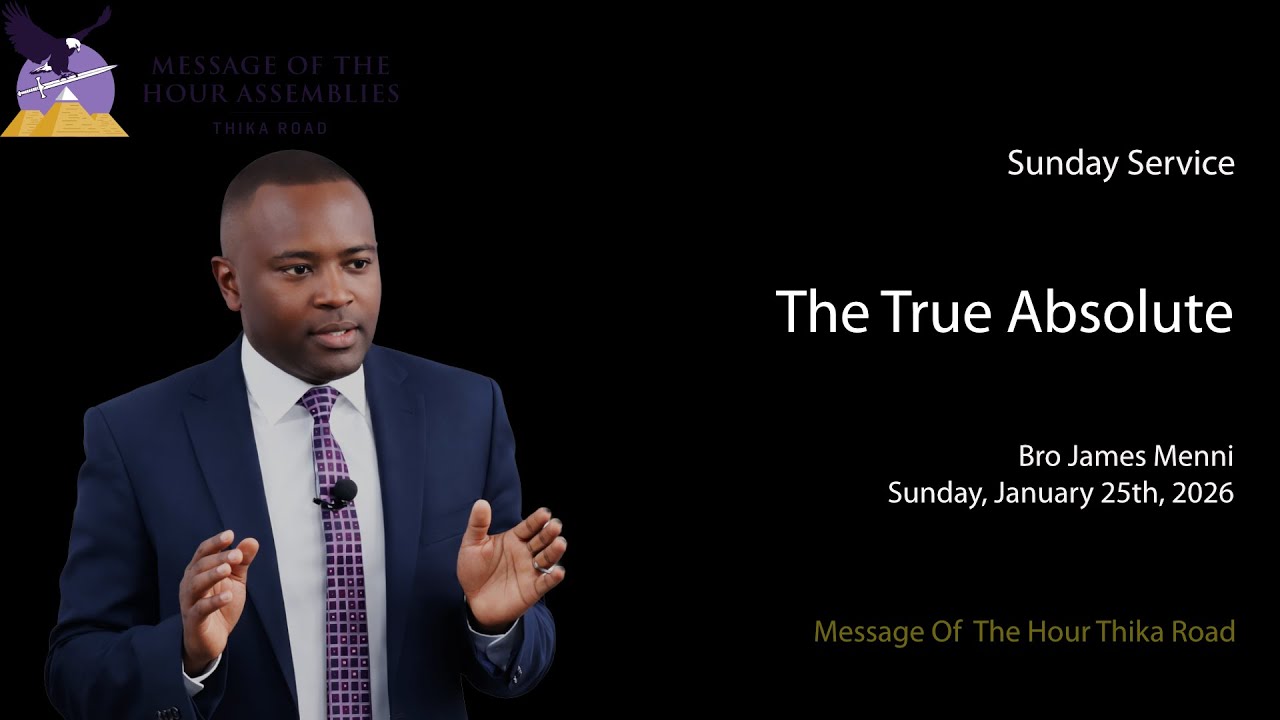 Sunday Service 25th January 2026