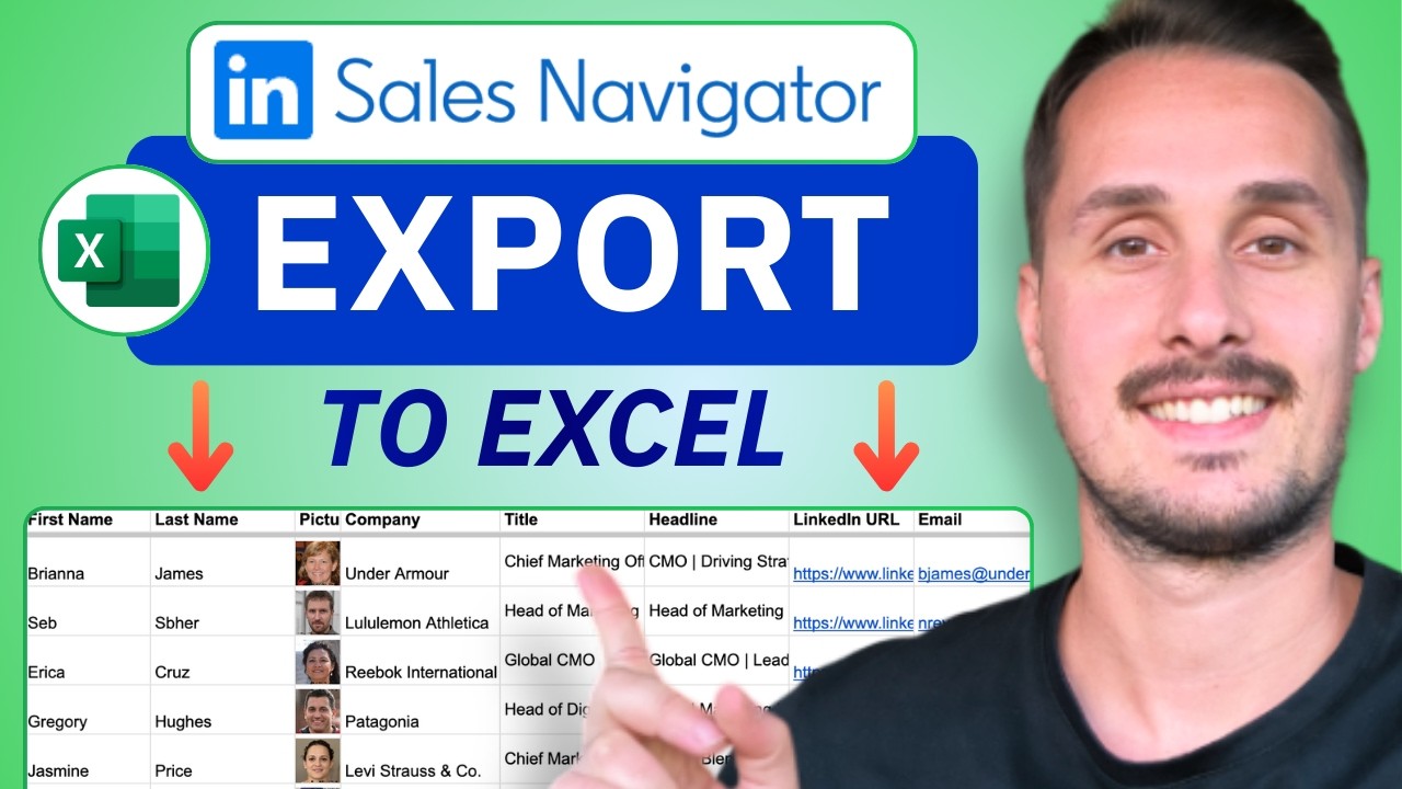 How to Export Leads from LinkedIn Sales Navigator (Tutorial)