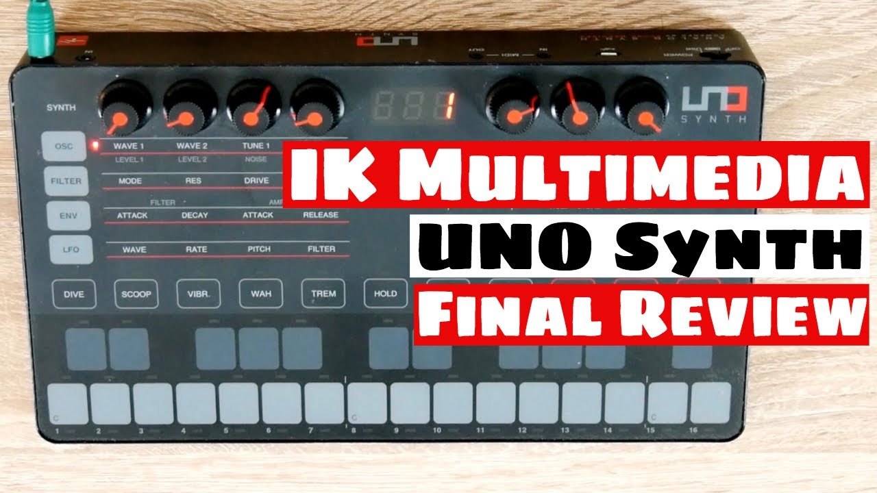 IK Multimedia UNO Synth Analog Synthesizer Final Review | SYNTH ANATOMY