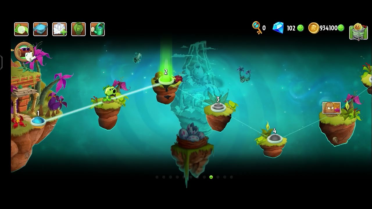 Plantas vs zombies 2 mision épica atraco de joyas del nivel 9 al 10
