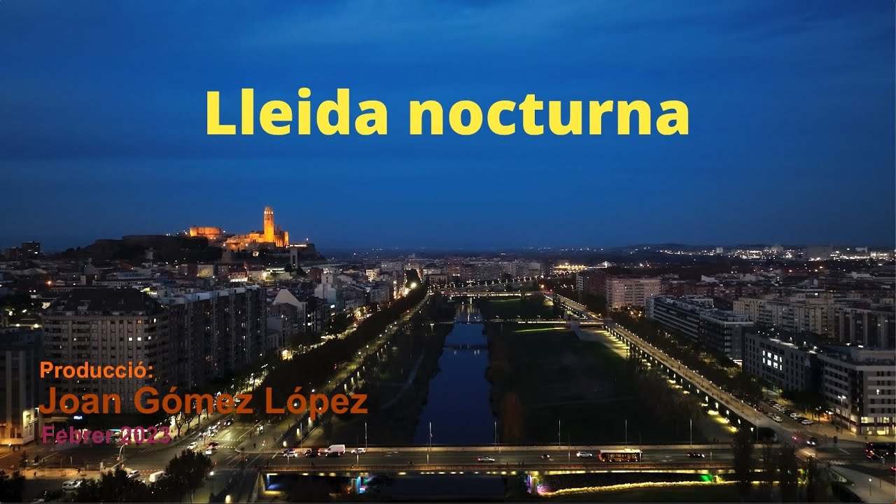 Lleida nocturna
