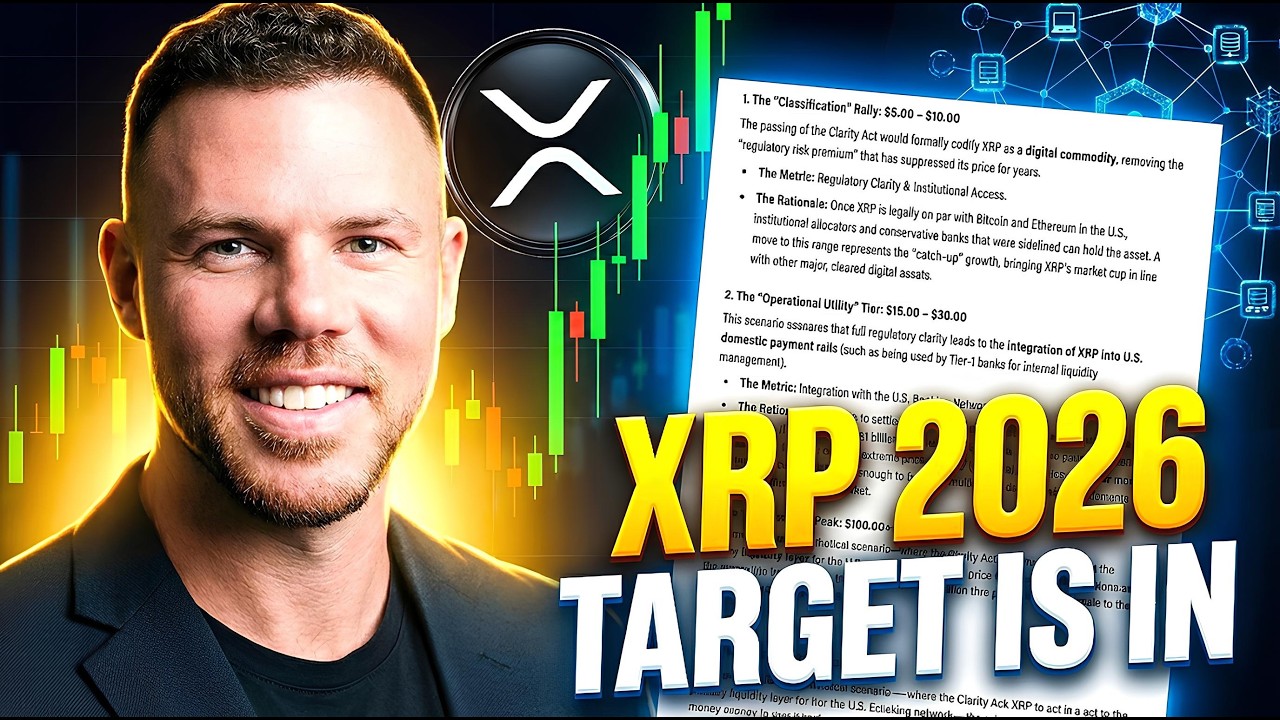 XRP NEWS TODAY: XRP 2026 Price Target Drops — The Clock Starts Now