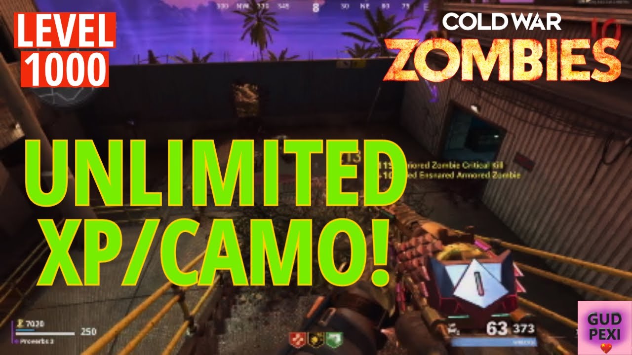 🔥2 UNLIMITED XP/CAMO GLITCHES!🔥 *NO PHD REQUIRED!* COLD WAR ZOMBIES GLITCHES *AFTER ALL PATCHES*