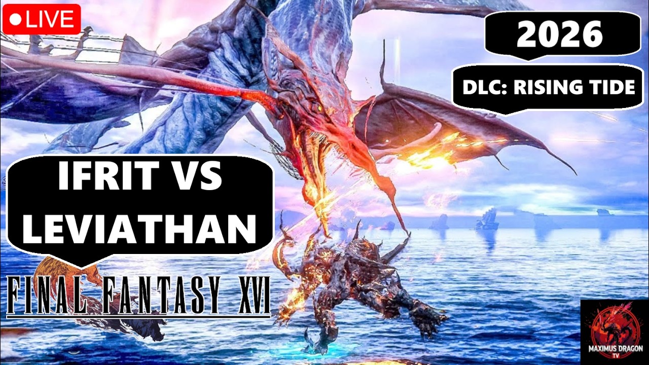 FINAL FANTASY XVI IFRIT VS LEVIATHAN PELEA FINAL 2026 !!!