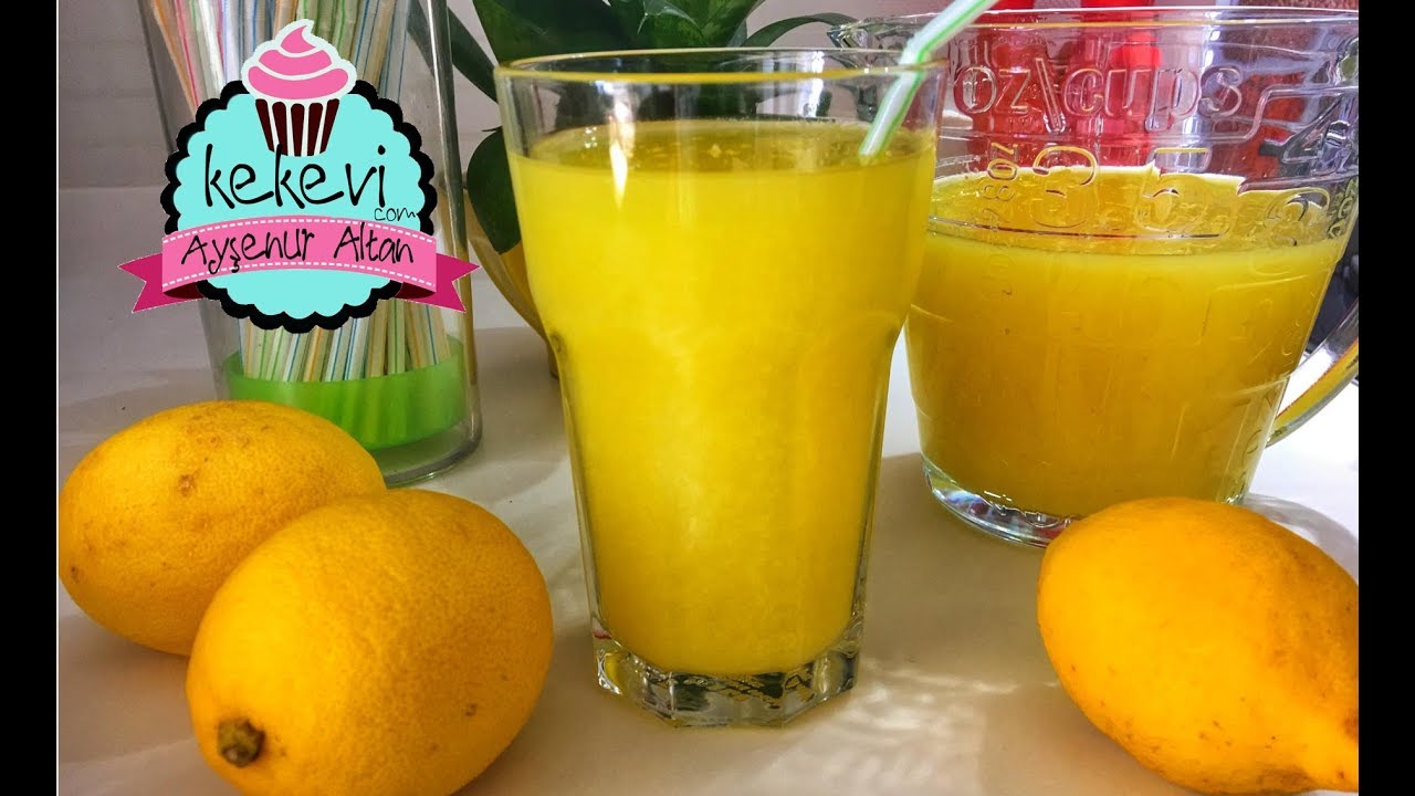 Ev Yapımı Limonata (En yoğun renk ve lezzeti bu yöntemle alabilirsiniz) Ayşenur Altan Tarifleri