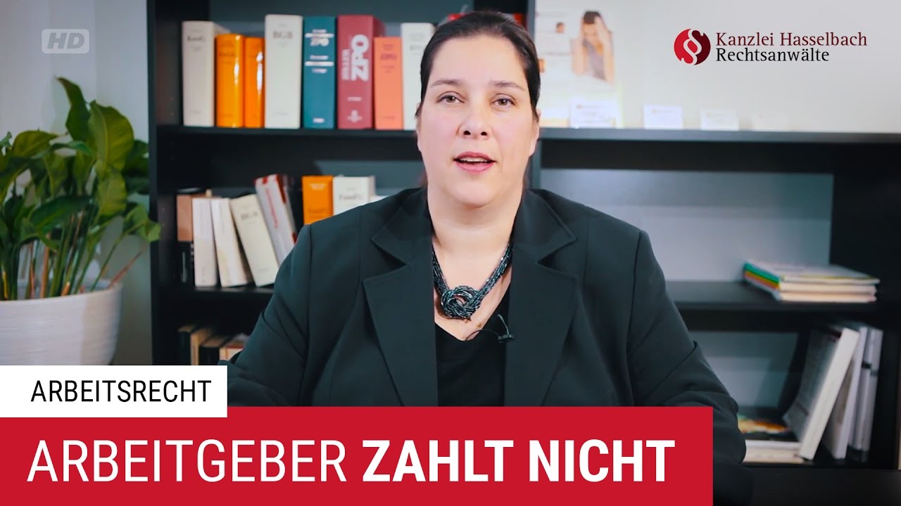 Arbeitgeber zahlt nicht - was jetzt? - Kanzlei Hasselbach