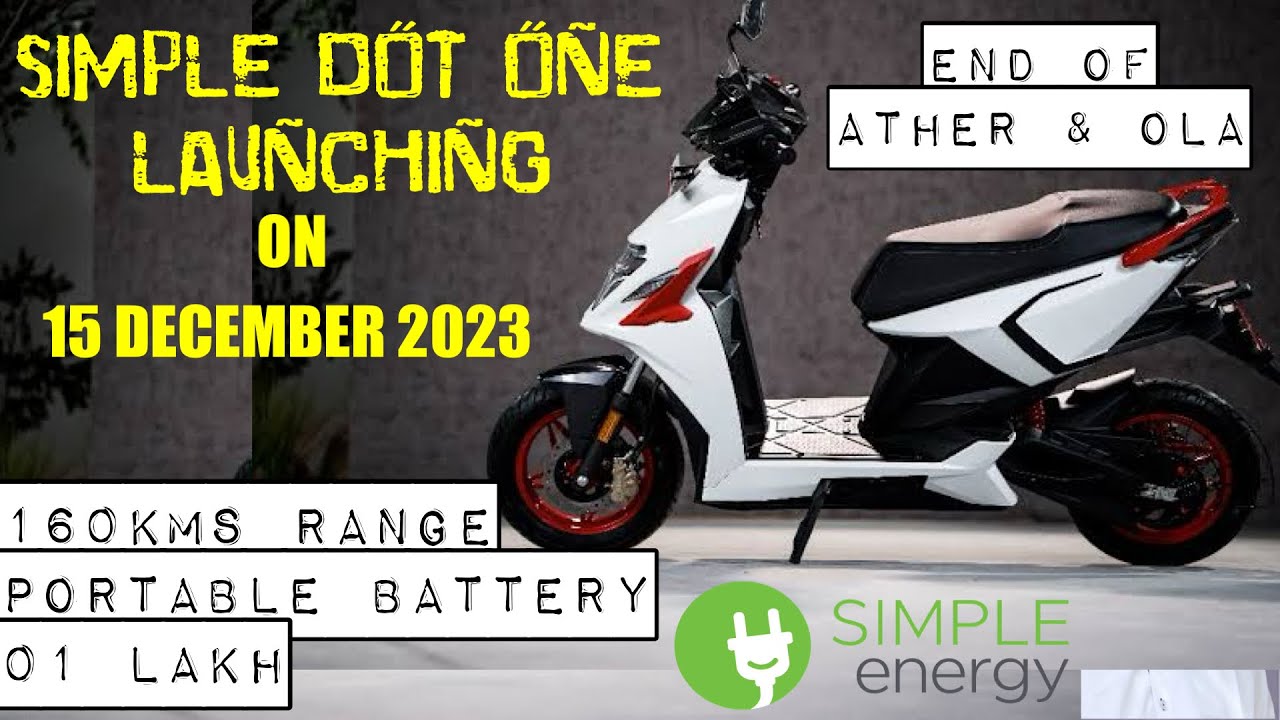 Simple Dot One Electric Scooter Launch Update | Simple Energy Malayalam Review | 