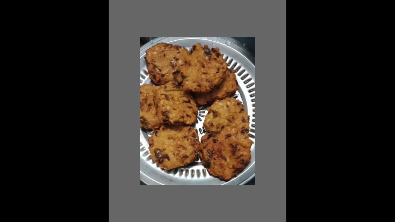 ration shop split gram lentil Vada...within 30 minutes...a good evening snack..