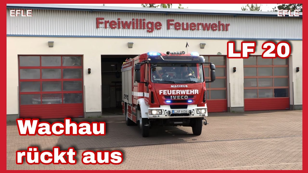 🚒FEUERWEHR rückt aus🚒LF 20 FF Markkleeberg-Wachau🚨