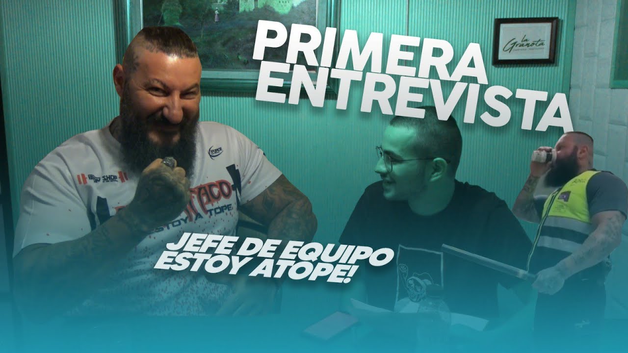 JEFE DE EQUIPO- ENTREVISTA - ESTOY ATOPE ESPARTACOOOOO / Juanniko Bananna