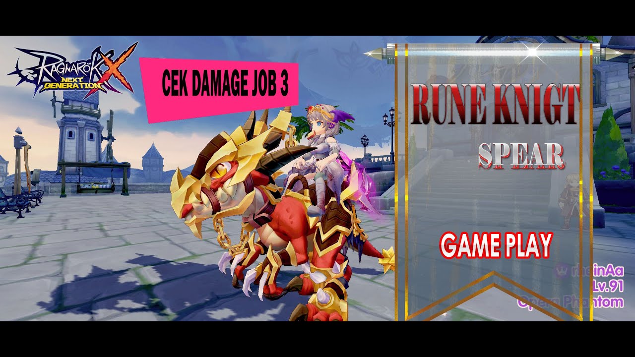 Rune Knight Spear Gameplay F2P || Rox