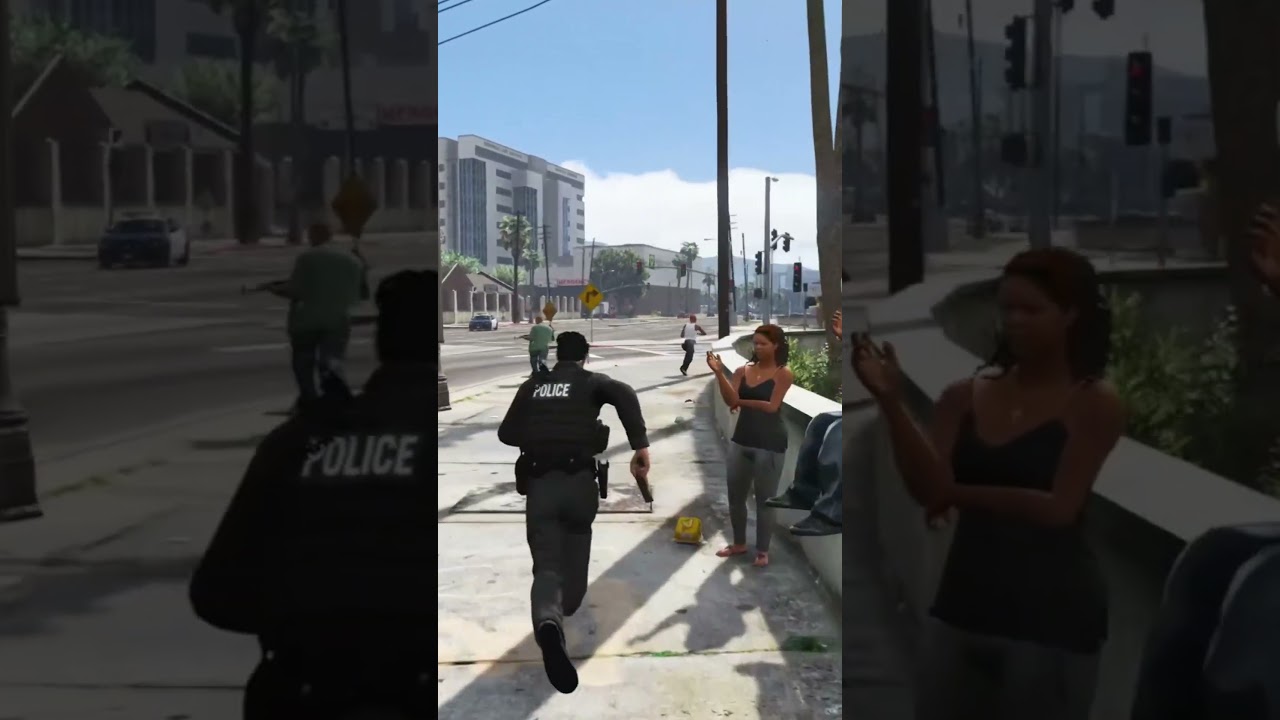 Вооруженные подозреваемые #lspdfrroleplay #gta5clips #mods #fivem #lspdfr