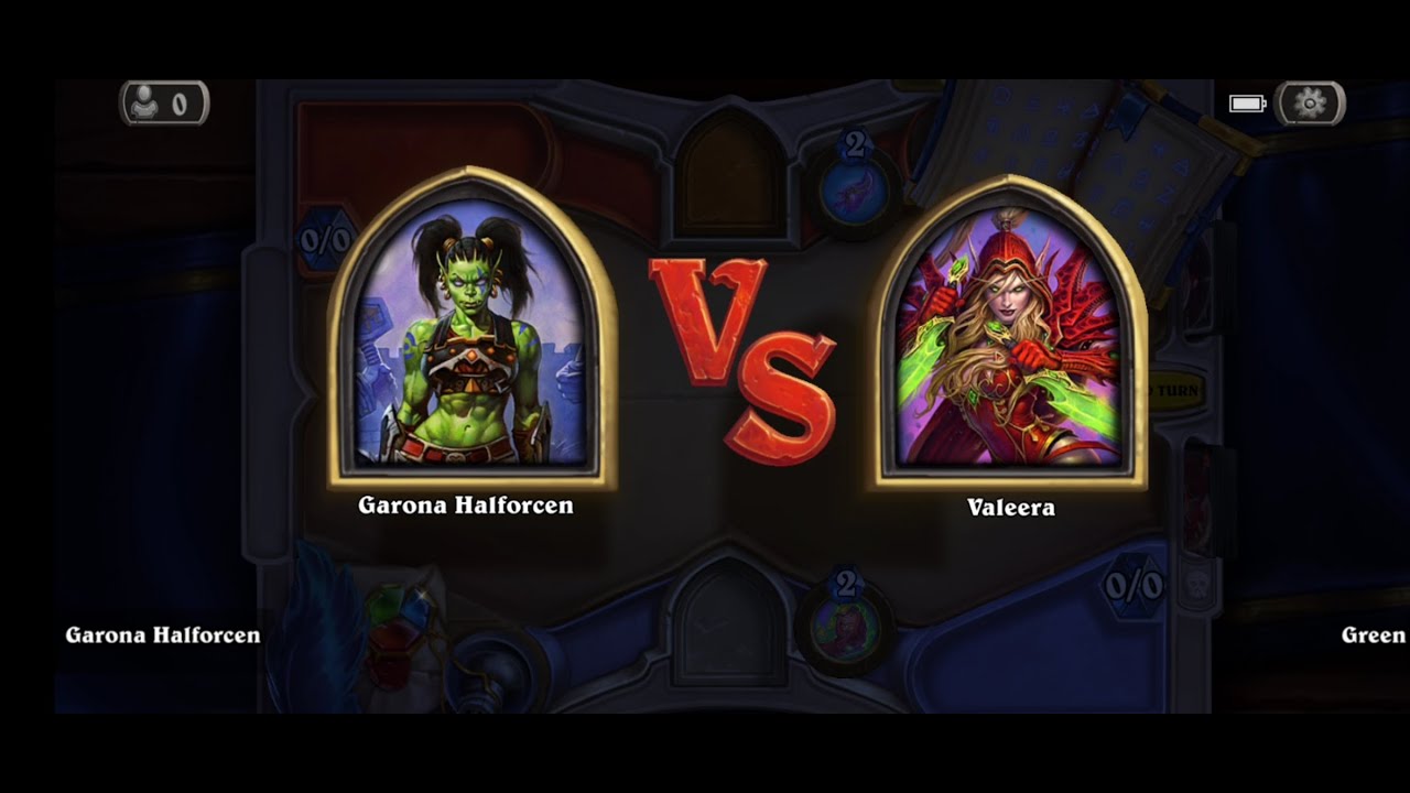 Garona Halforcen VS Valeera