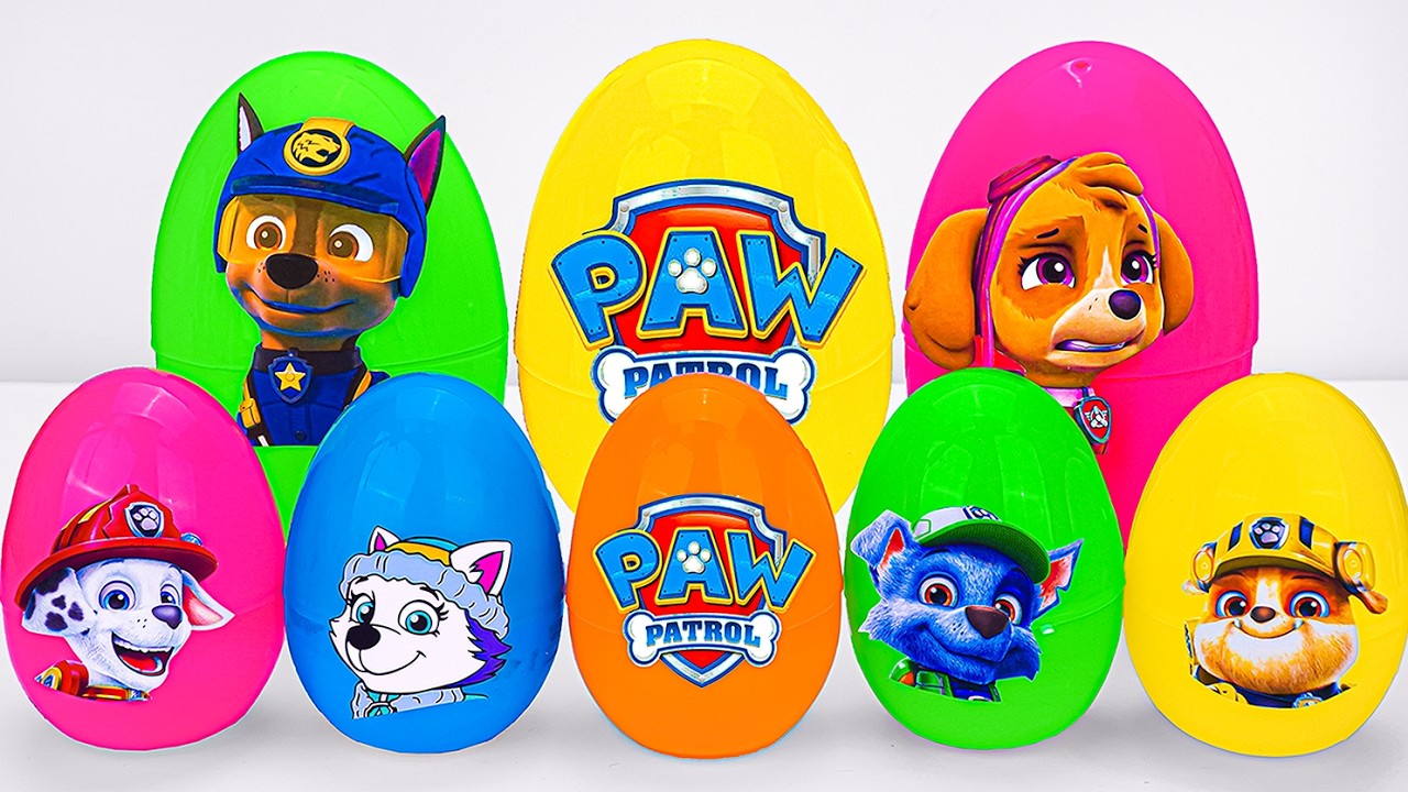 ASMR 67+ Mins Satisfying Unboxing Ultimate PAW PATROL Toy Eggs | Review Toys (No Talking)