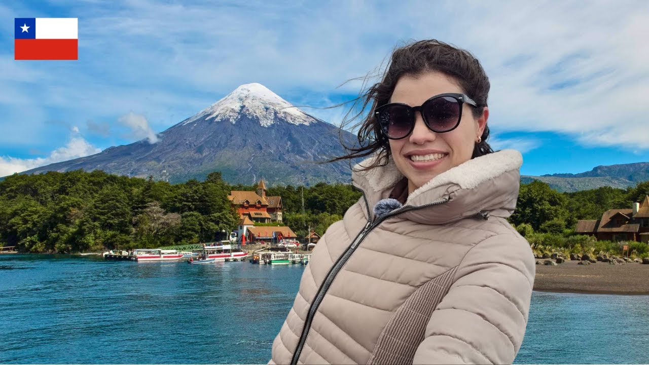 No imaginé que Chile tuviera lugares tan bellos | Subí el Volcán Osorno y Saltos de Petrohué🇨🇱