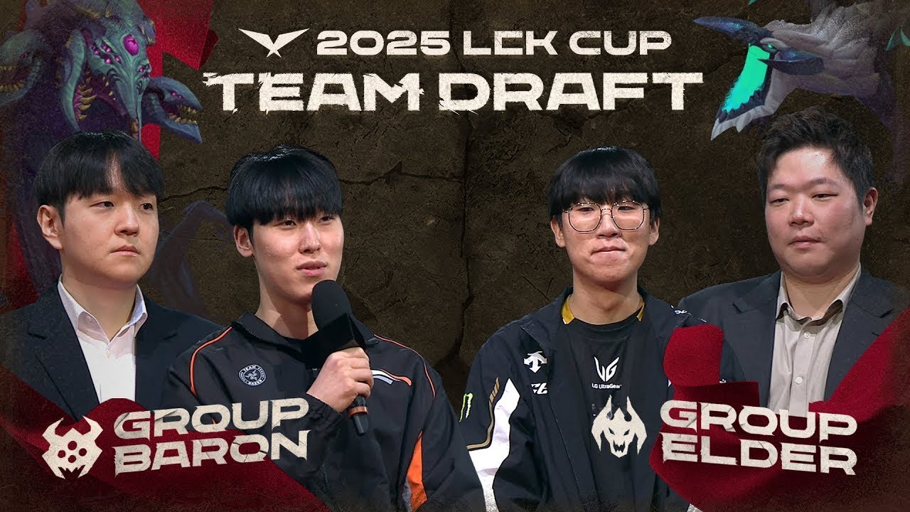 [VIETSUB] BUỔI LỄ CHỌN ĐỘI | 2025 LCK CUP